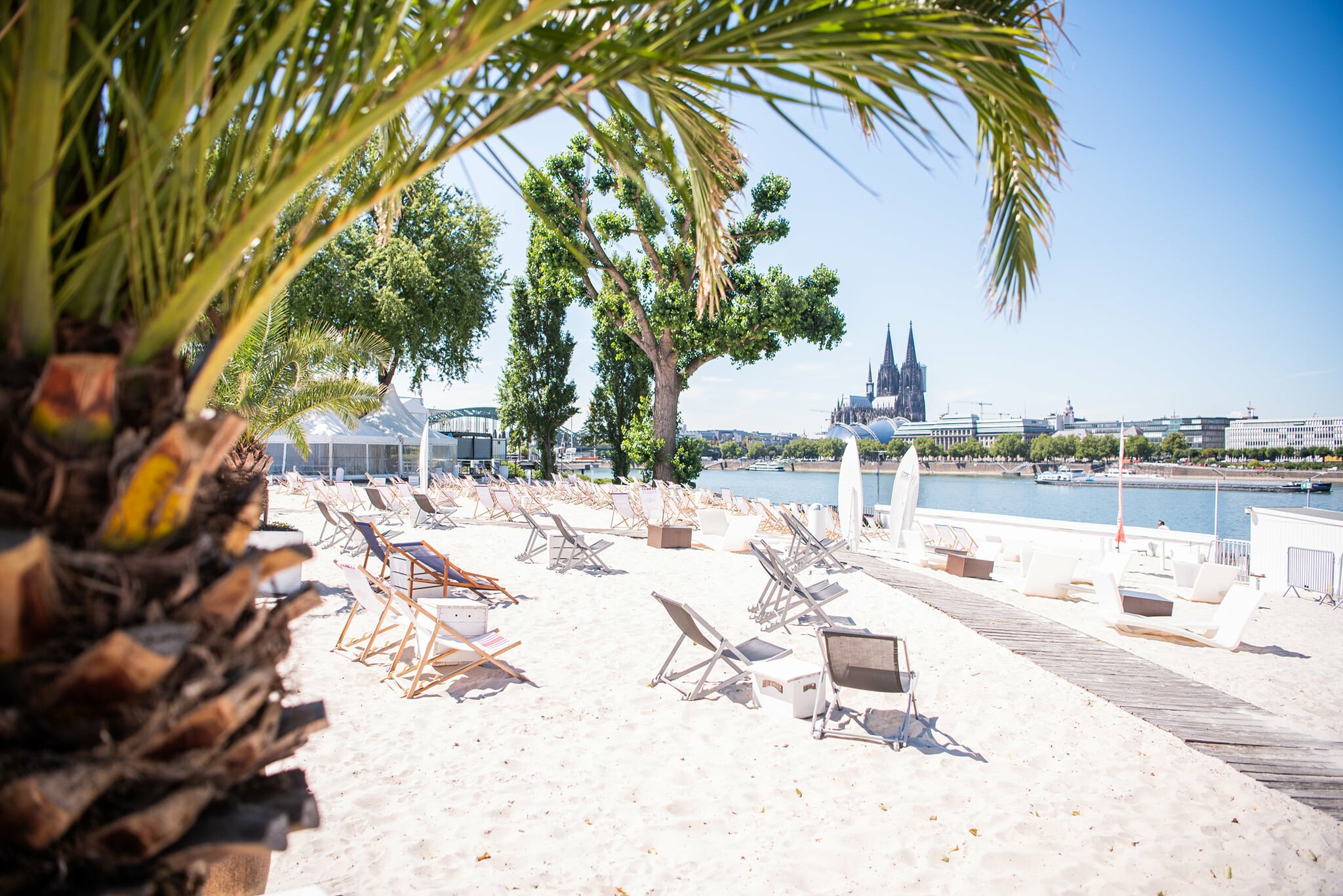 Top Aktivitäten im Sommer in Köln | Mr. Köln | Foto: km 689 Cologne Beach Club